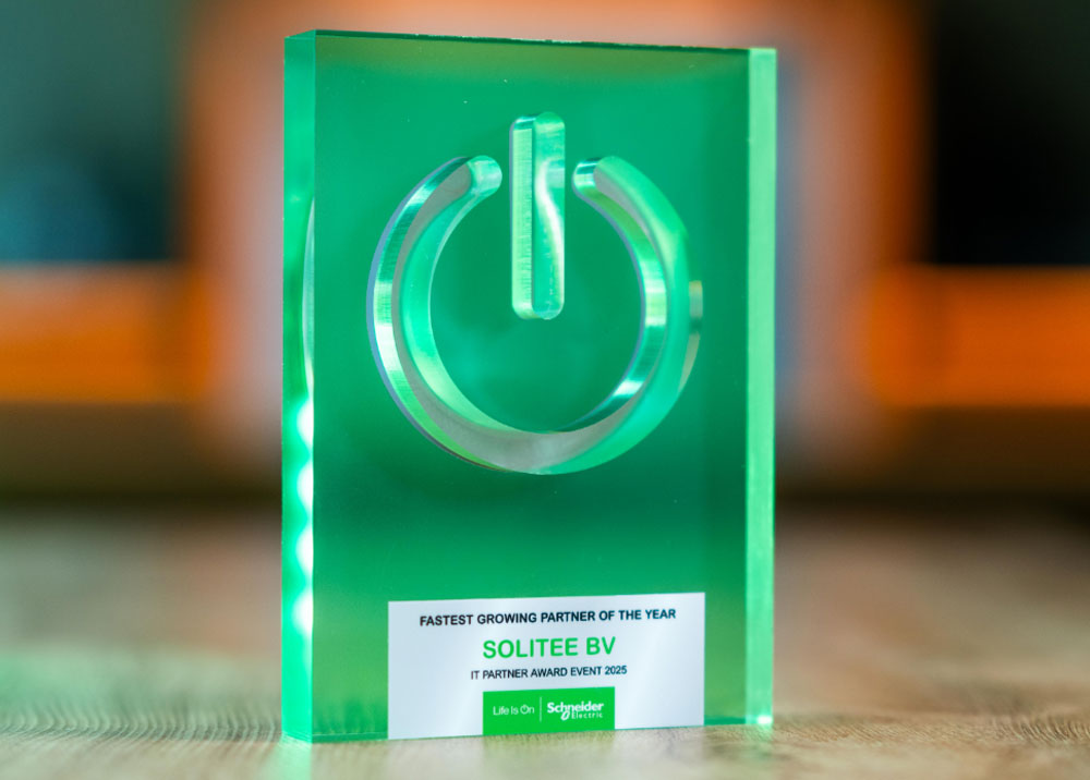 Solitee wint ‘Fastest Growing Partner of the Year-award’ van Schneider Electric