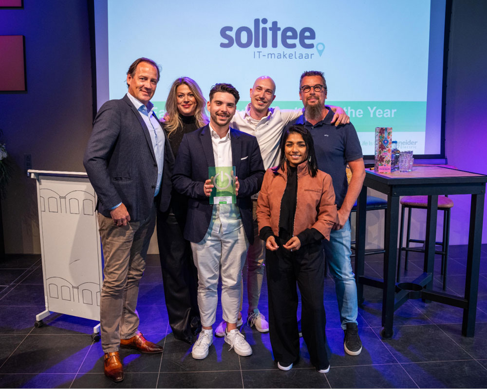 Solitee wint ‘Fastest Growing Partner of the Year-award’ van Schneider Electric