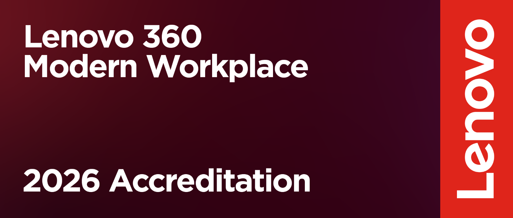 Lenovo 360 Modern Workplace Accreditation